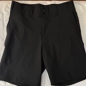 EUC Smitty Official Referee Men's Black Shorts Size 36 (9.5”inseam)